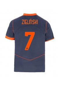 Inter Milan Piotr Zielinski #7 Jalkapallovaatteet Kolmaspaita 2025-26 Lyhythihainen